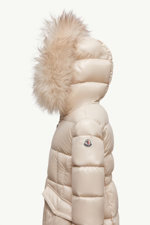 Aruna Shearling-Trimmed Hooded Down Jacket