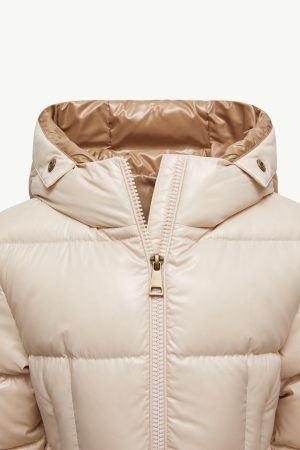 Aruna Shearling-Trimmed Hooded Down Jacket
