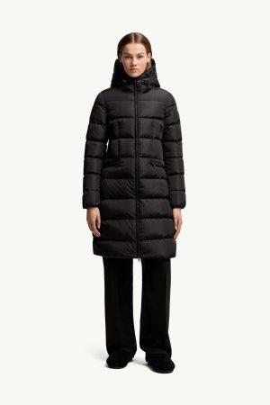 Avocette Hooded Long Down Jacket