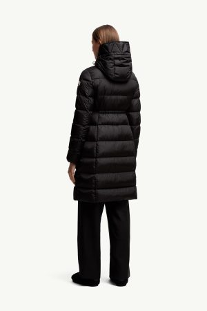 Avocette Hooded Long Down Jacket