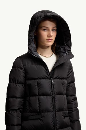 Avocette Hooded Long Down Jacket