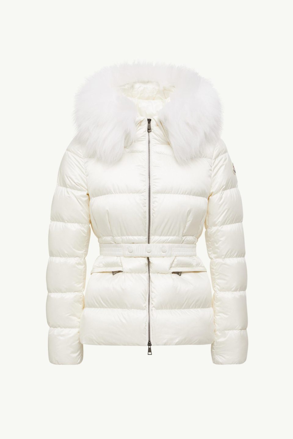 Boed Hooded Shearling-Trimmed Short Down Jacket