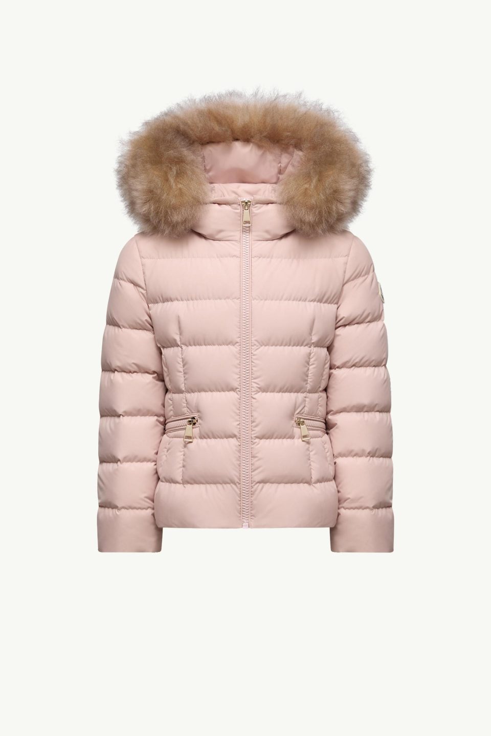 Boedette Hooded Shearling-Trimmed Down Jacket