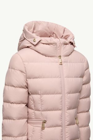 Boedette Hooded Shearling-Trimmed Down Jacket