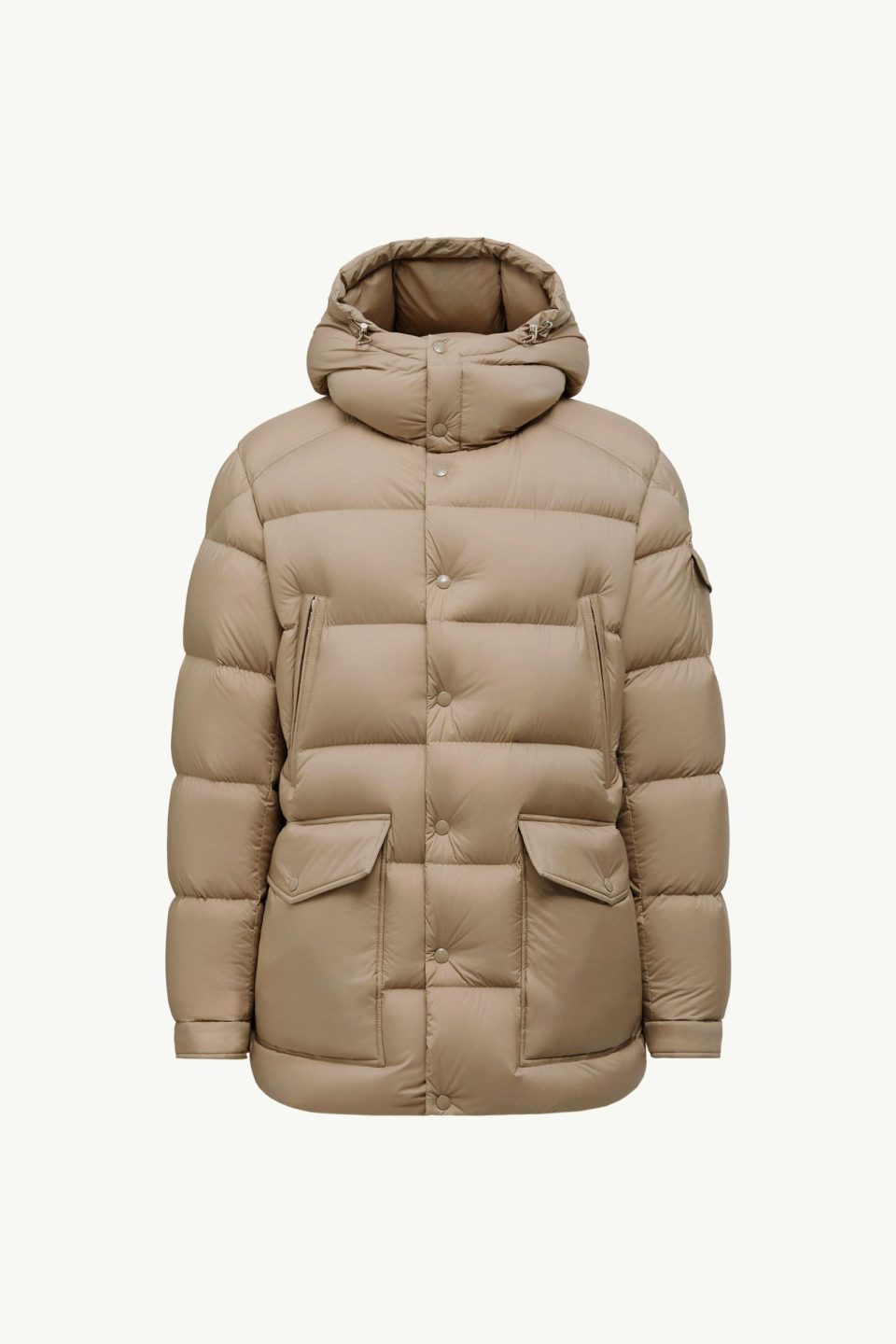 Bretagne Hooded Short Down Jacket