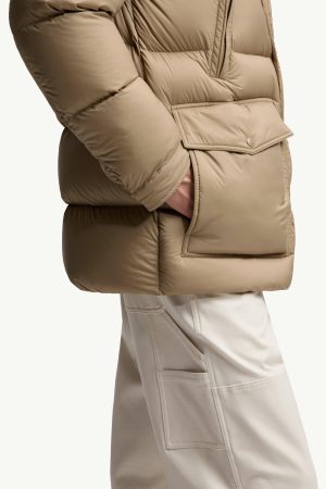 Bretagne Hooded Short Down Jacket