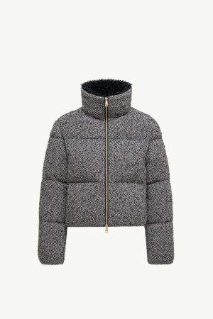 Brezesse Wool Bouclé Short Down Jacket