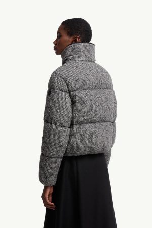 Brezesse Wool Bouclé Short Down Jacket