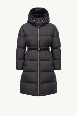 Briant Hooded Long Down Jacket