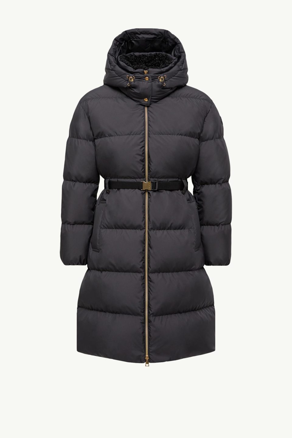 Briant Hooded Long Down Jacket