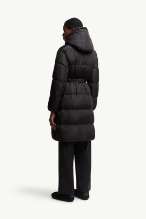 Briant Hooded Long Down Jacket