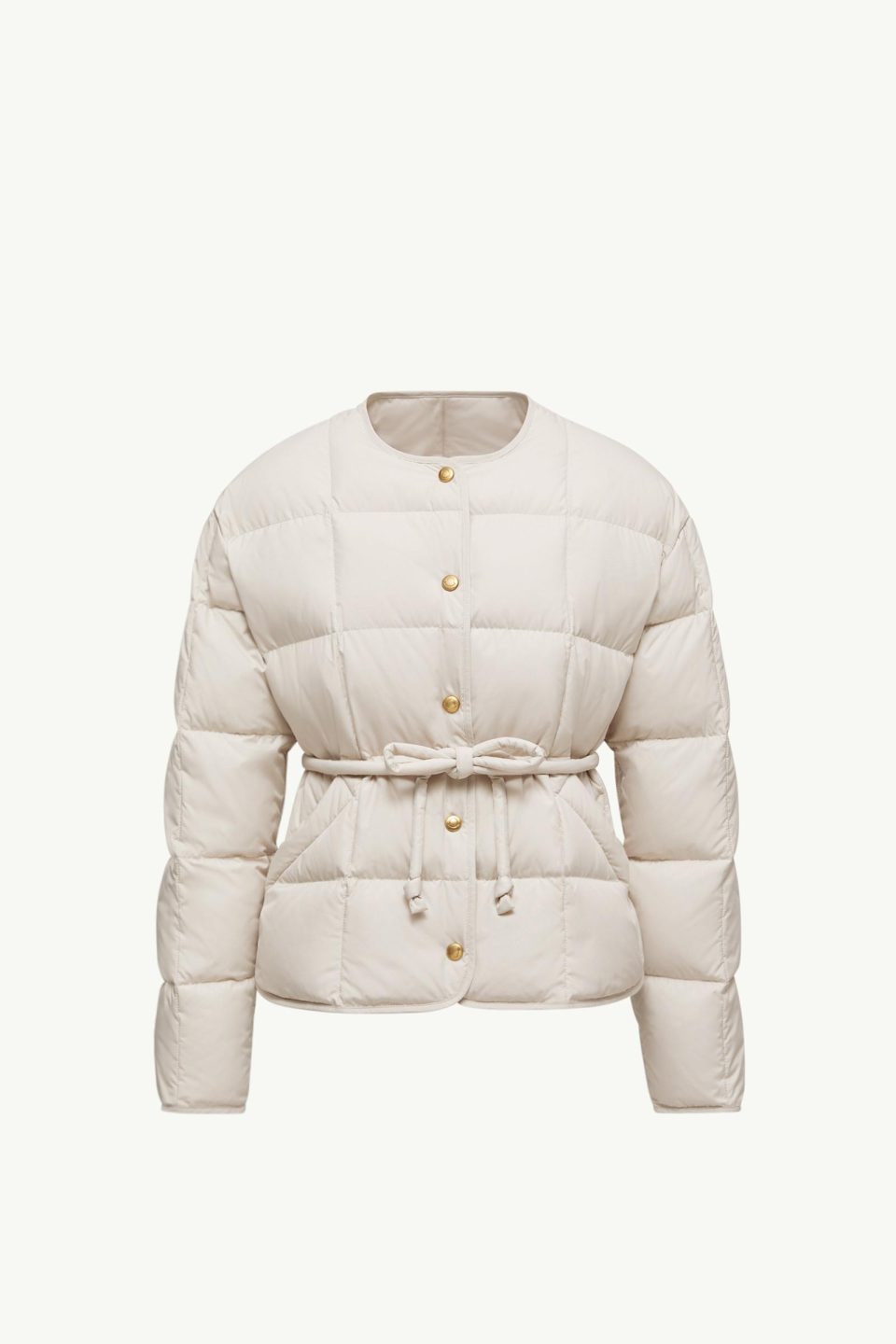 Caramagne Belted Short Down Jacket