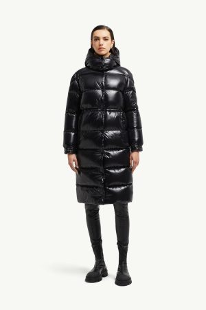Cavettaz Hooded Long Down Jacket