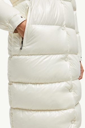 Cavettaz Hooded Long Down Jacket