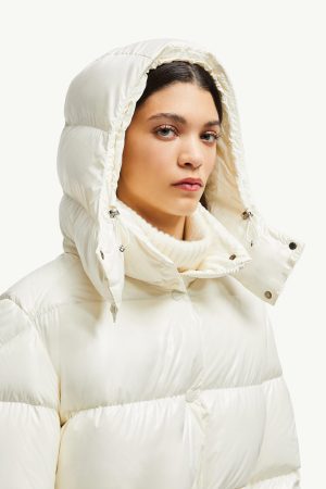 Cavettaz Hooded Long Down Jacket