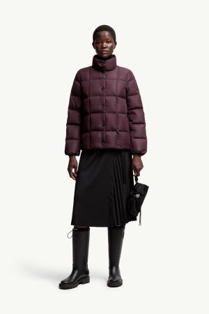 Cochevinne Square-Quilted Short Down Jacket