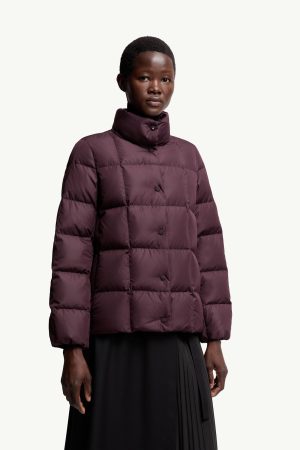 Cochevinne Square-Quilted Short Down Jacket