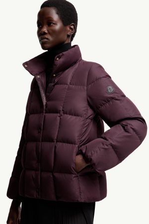 Cochevinne Square-Quilted Short Down Jacket