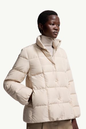 Cochevinne Square-Quilted Short Down Jacket