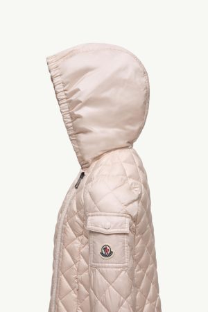 Corbelin Diamond-Quilted Hooded Down Jacket