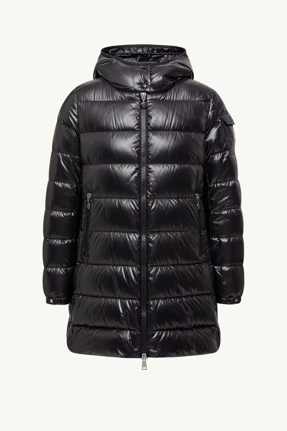 Courcelles Hooded Mid-Length Down Jacket