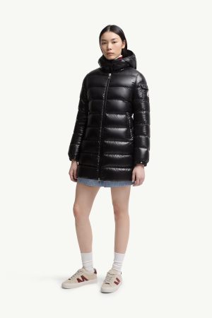 Courcelles Hooded Mid-Length Down Jacket