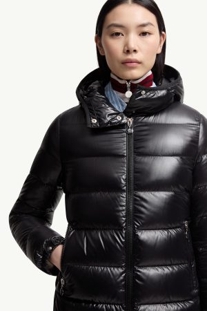Courcelles Hooded Mid-Length Down Jacket