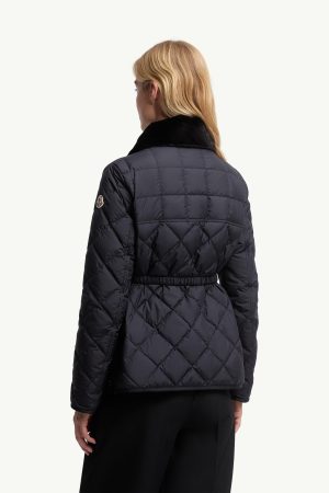 Cygne Faux Fur-Trimmed Short Down Jacket