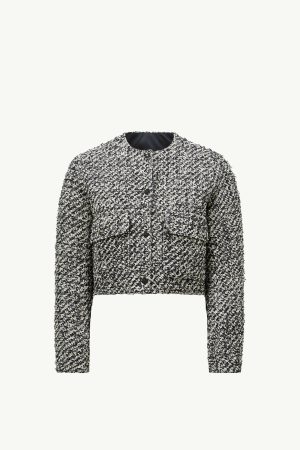 Dauphin Tweed Short Down Jacket