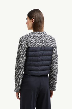 Dauphin Tweed Short Down Jacket