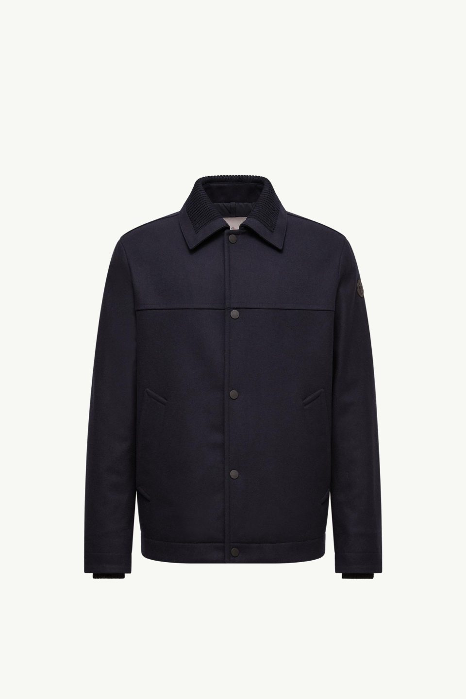 Emilion Wool Blend Shirt Jacket
