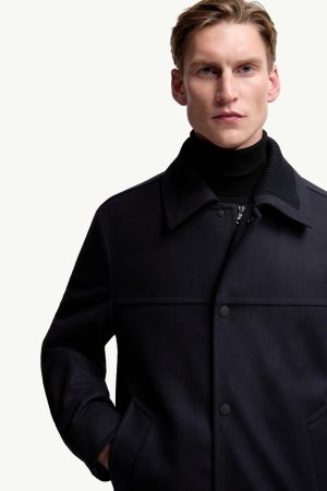 Emilion Wool Blend Shirt Jacket