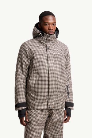 Ettal Wool Hooded Down Ski Jacket