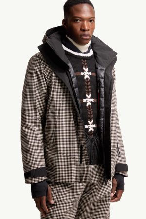 Ettal Wool Hooded Down Ski Jacket