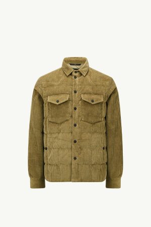 Gelt Corduroy Down Shirt Jacket