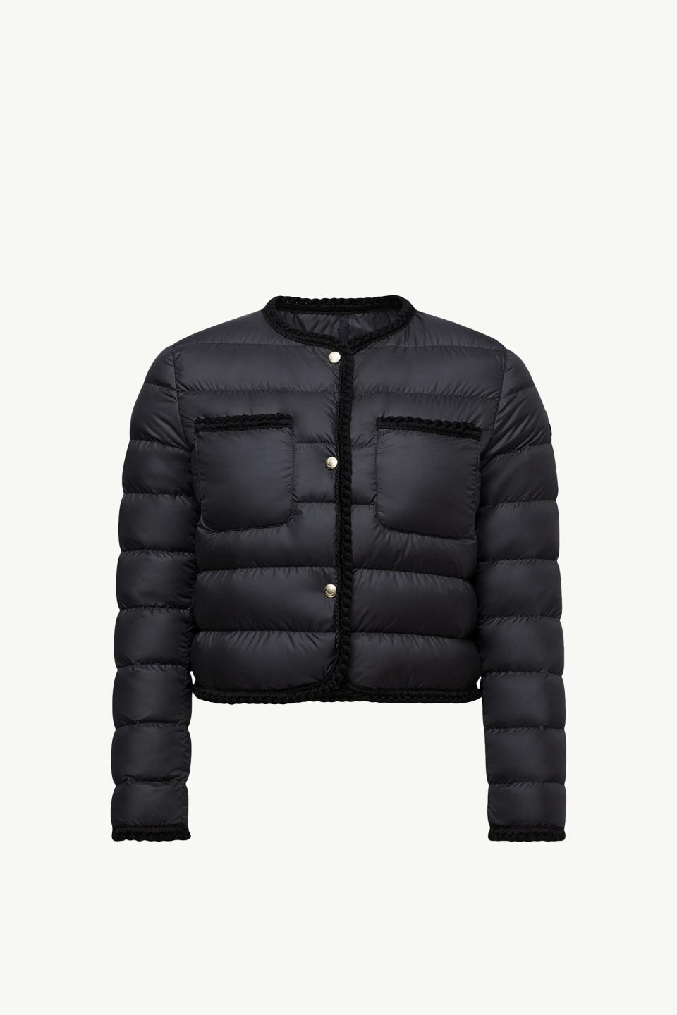Gencay Braided Trim Short Down Jacket