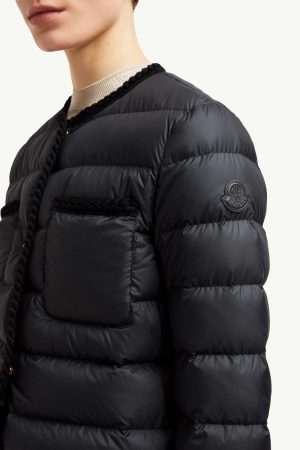 Gencay Braided Trim Short Down Jacket