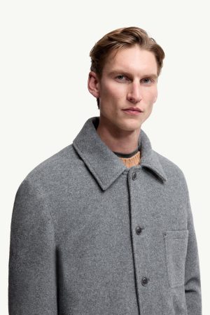 Germain Wool Down Shirt Jacket