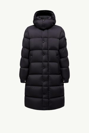 Hanoverian Hooded Long Down Jacket