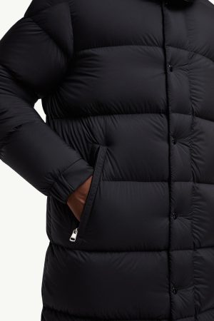 Hanoverian Hooded Long Down Jacket