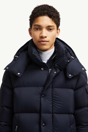 Hanoverian Hooded Long Down Jacket