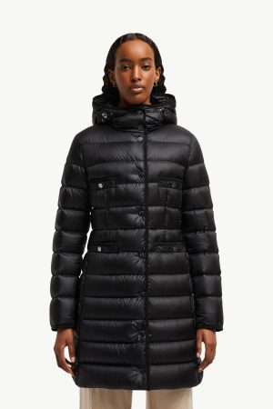 Hirma Hooded Long Down Jacket