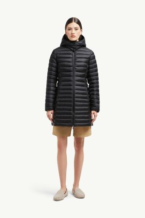 Igelong Hooded Long Down Jacket