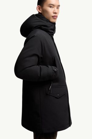 Livradois Hooded Mid-Length Down Jacket