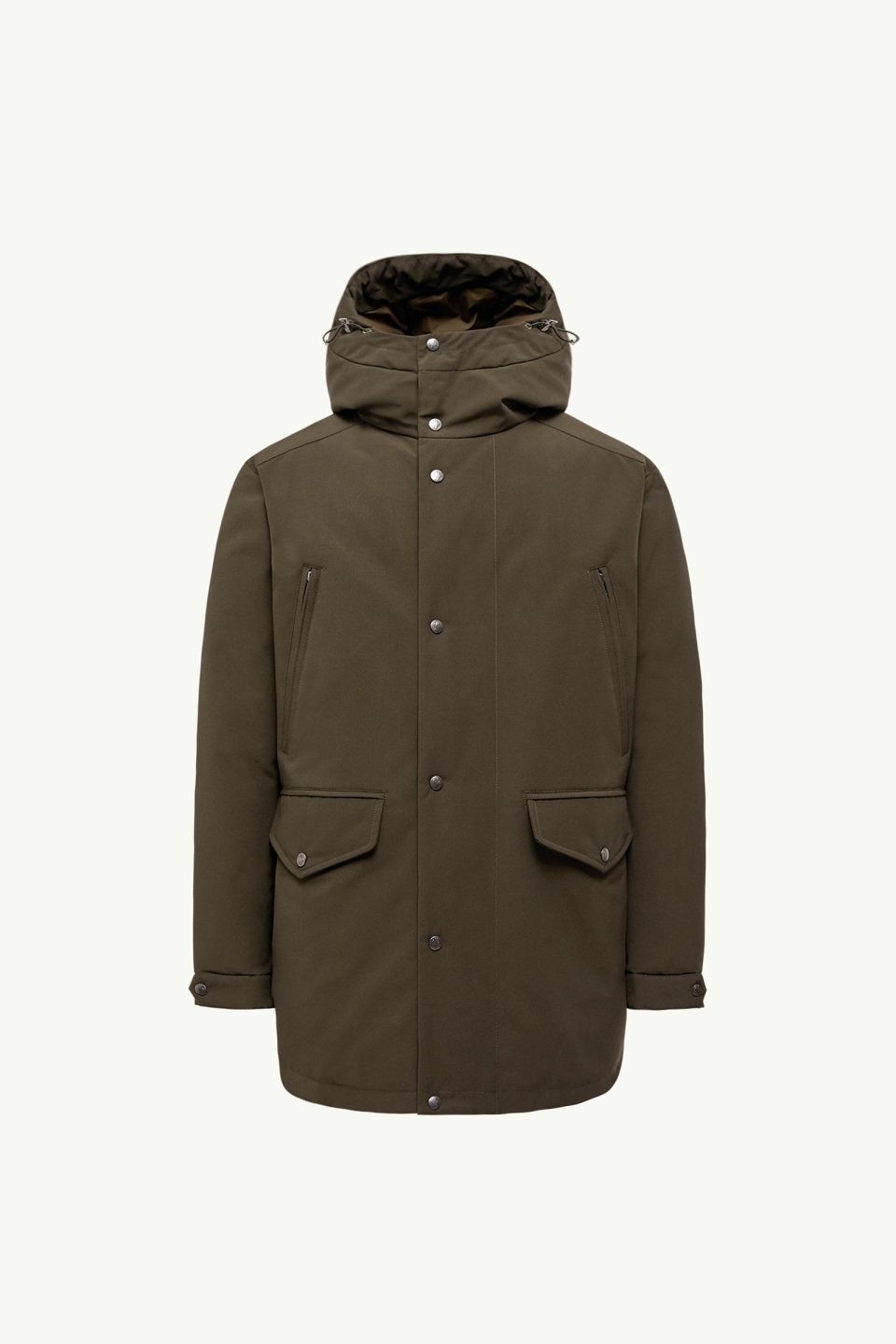 Livradois Hooded Mid-Length Down Jacket