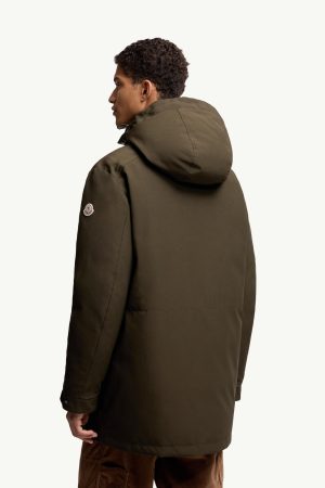 Livradois Hooded Mid-Length Down Jacket