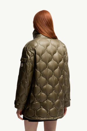 Lombi Hooded Mid-Length Down Jacket