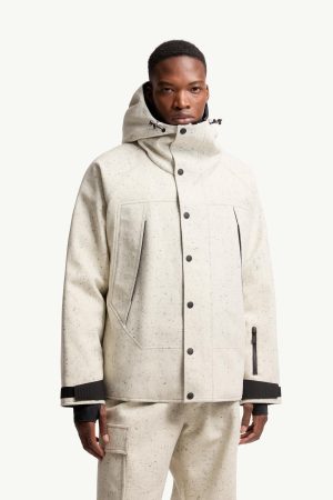 Marnaz Technical Wool Hooded Down Ski Jacket