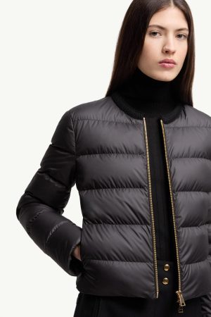 Mauvezin Wool-Trimmed Short Down Jacket