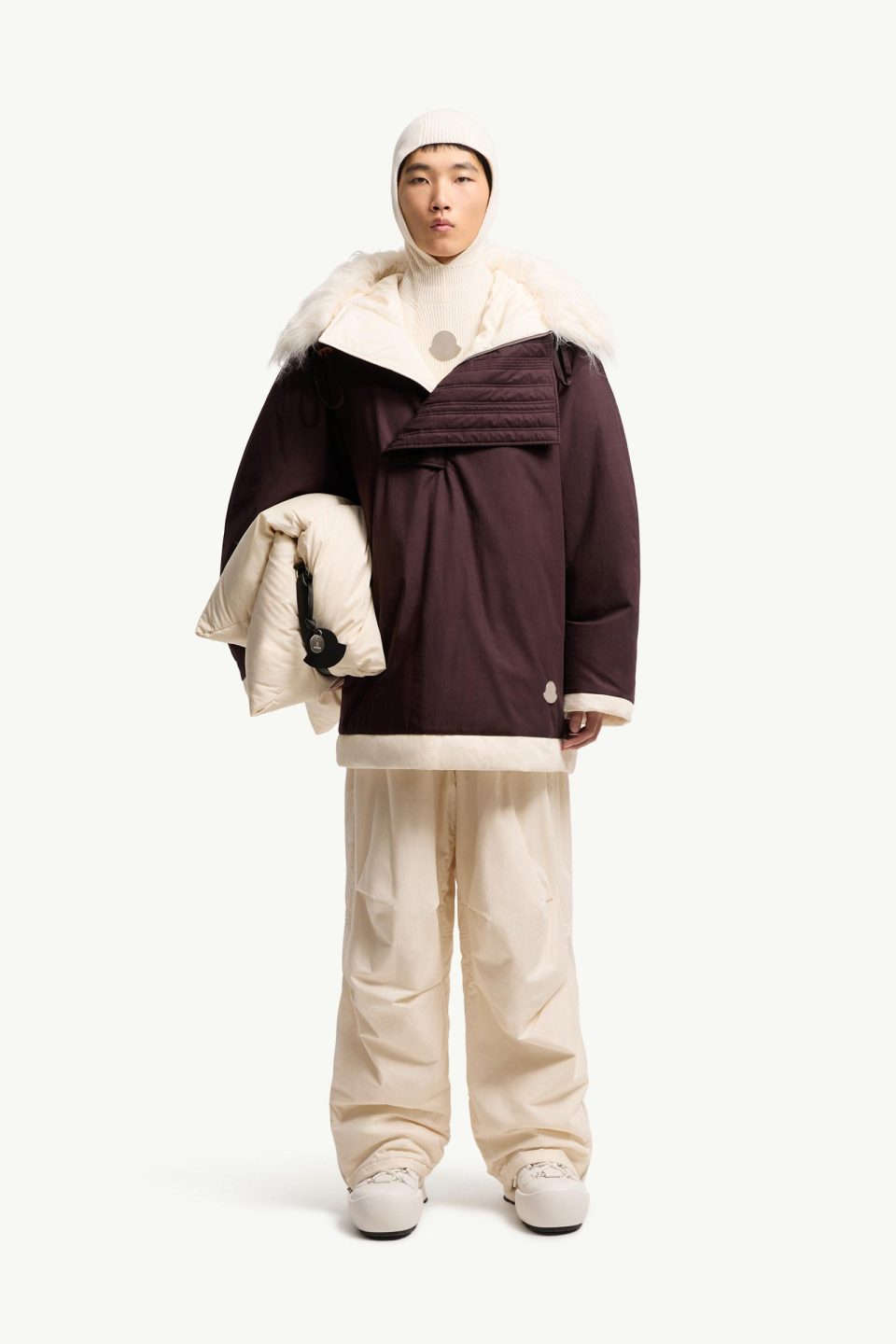 Moncler + JIL SANDER Bowtiediene Short Down Jacket